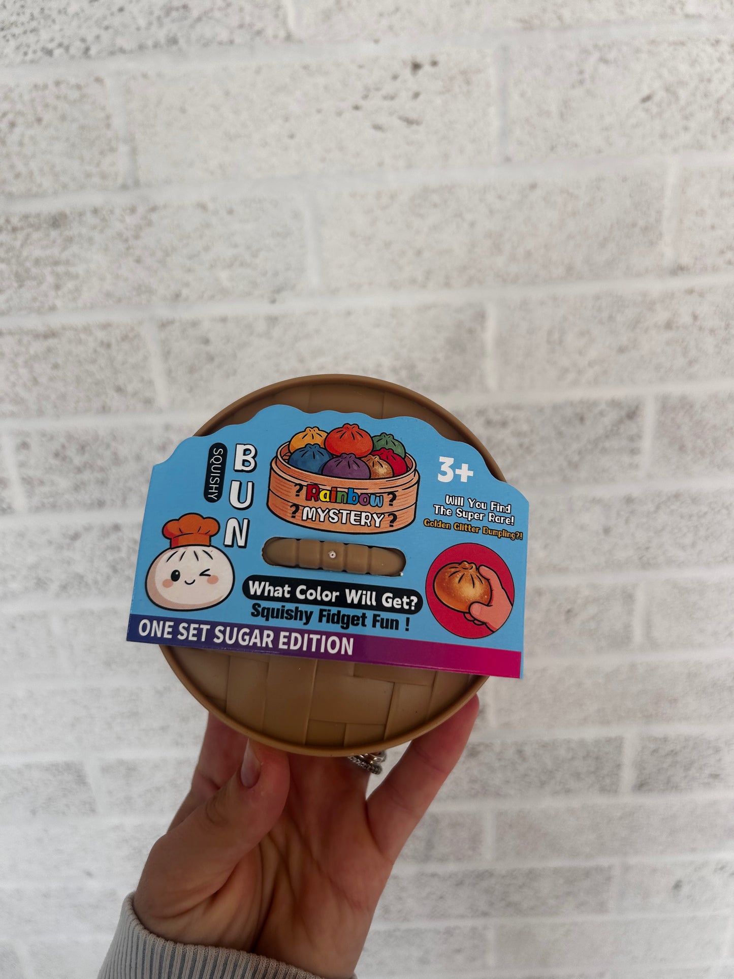 Mystery Glitter Light Up Squishy Buns