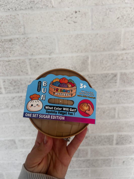 Mystery Glitter Light Up Squishy Buns