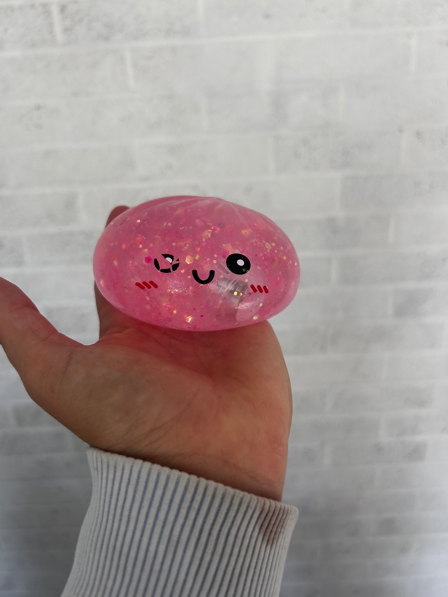 Mystery Glitter Light Up Squishy Buns