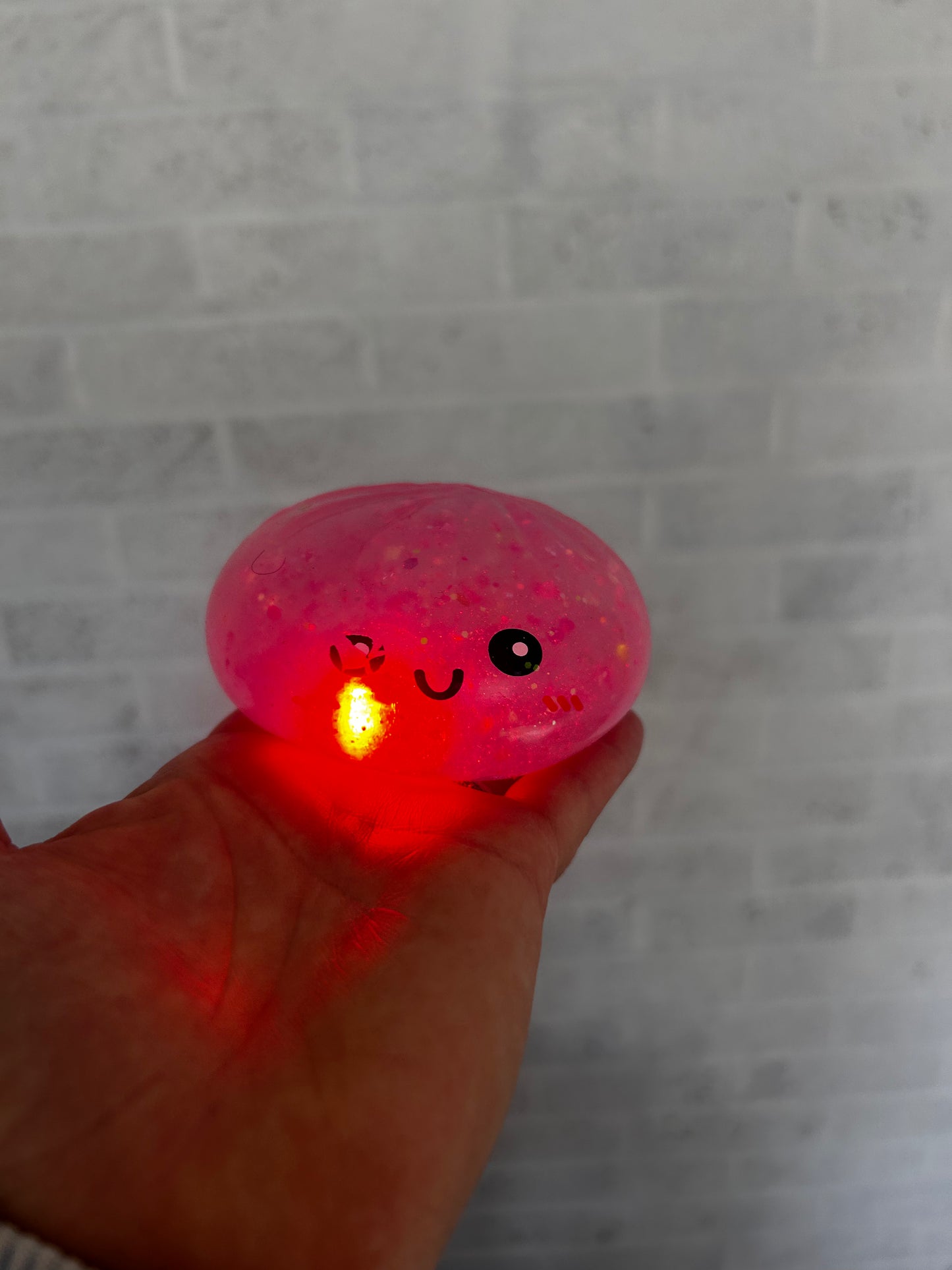Mystery Glitter Light Up Squishy Buns