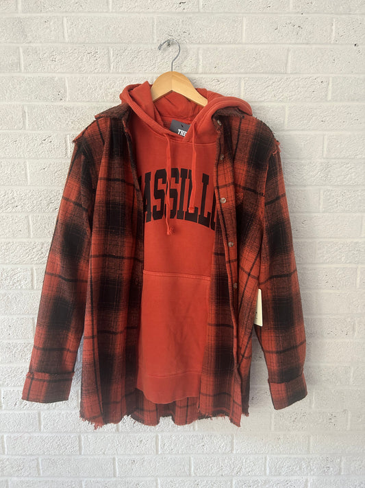 Massillon Arch Vintage Hooded Sweatshirt Burnt Orange PREORDER