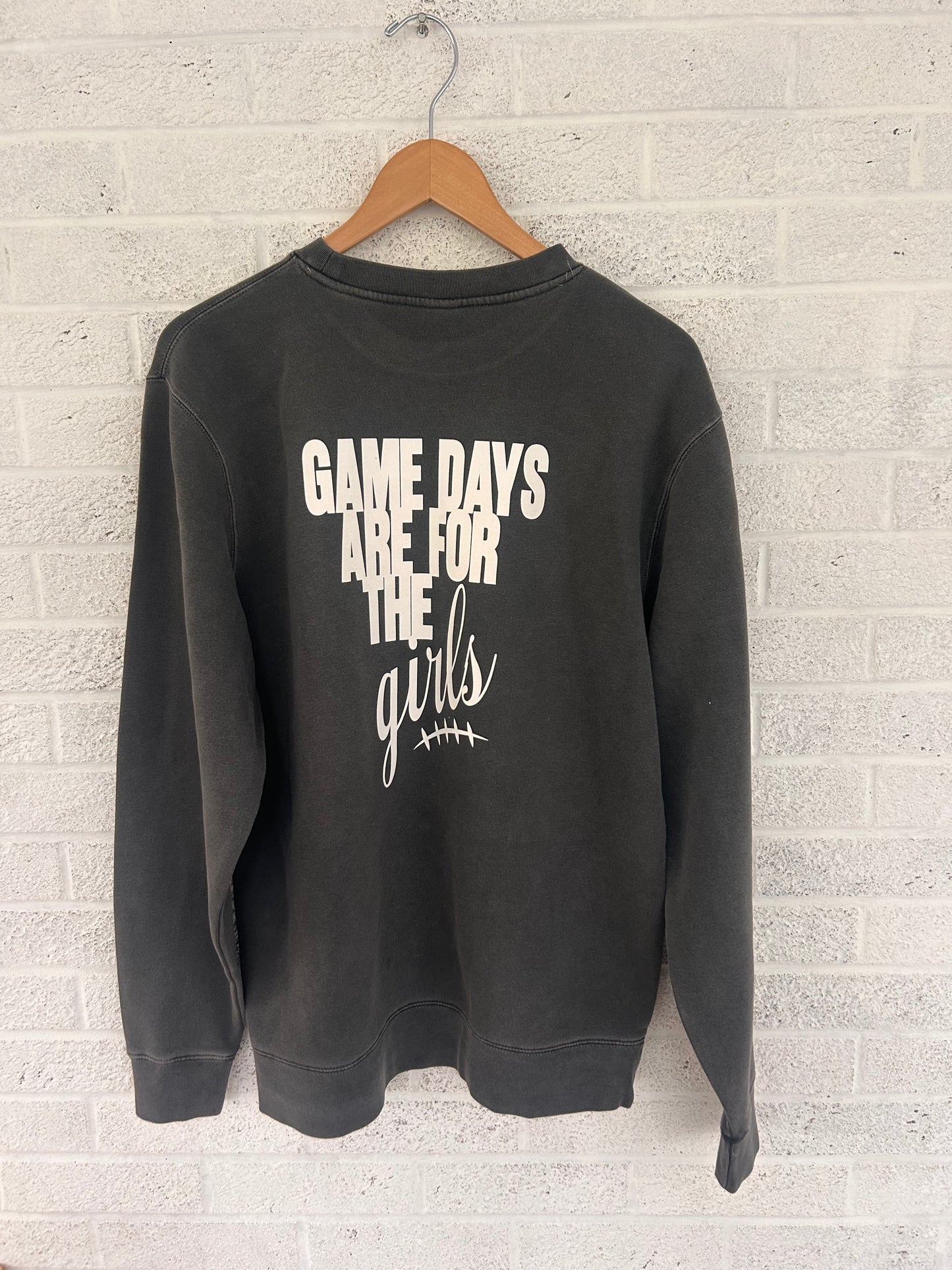 Game Days Are For The Girls Vintage Sweatshirt PREORDER