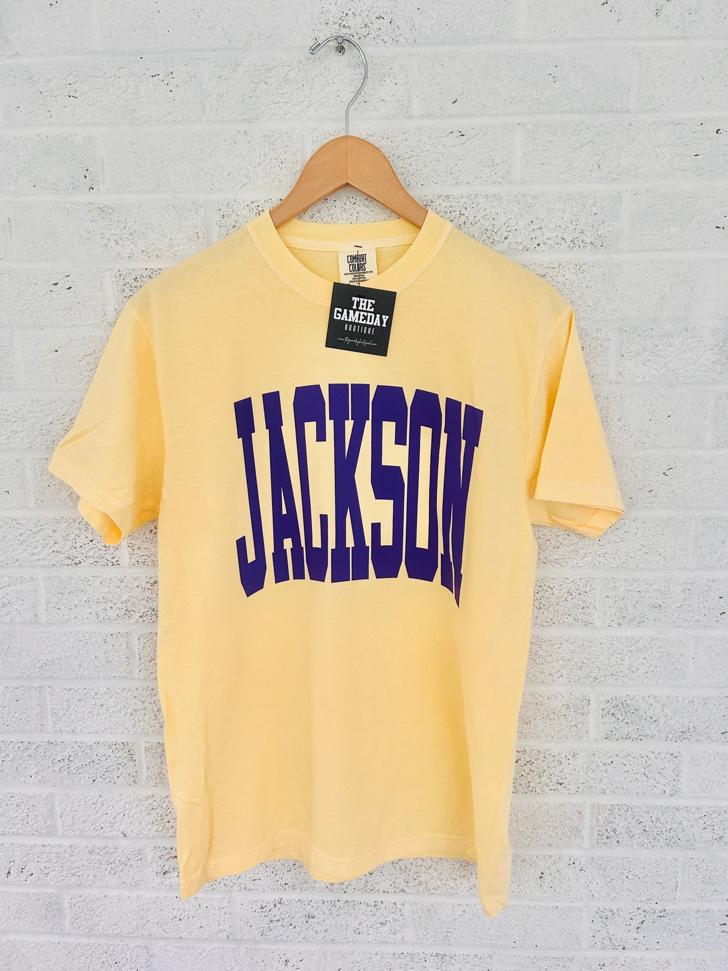 Jackson Vintage T-shirt Yellow