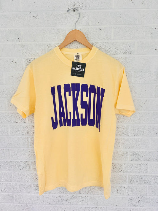 Jackson Vintage T-shirt Yellow