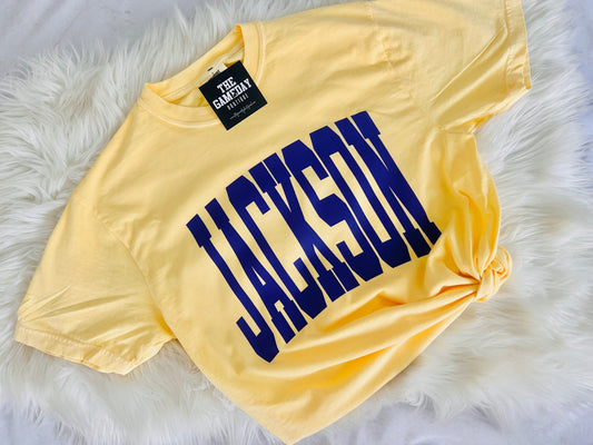 Jackson Vintage T-shirt Yellow