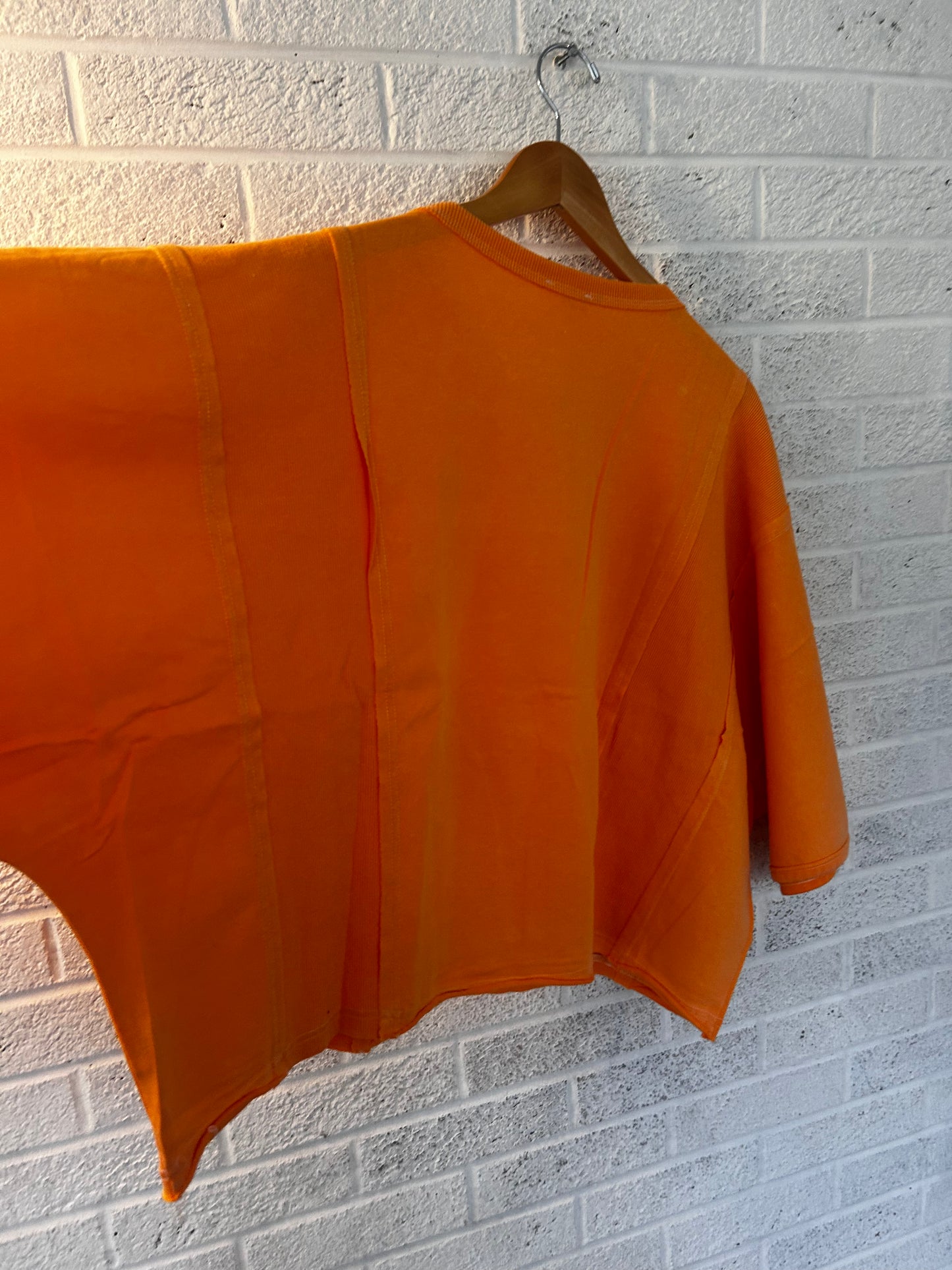 Touch Down Stitched T-shirt Orange