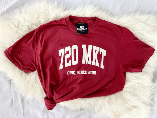 720 Market Short Sleeve T-shirt Red PREORDER
