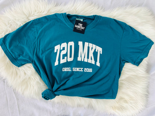 720 Market Short Sleeve T-shirt Teal PREORDER