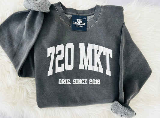 720 Market Sweatshirt Charcoal PREORDER