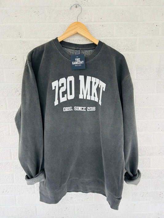 720 Market Sweatshirt Charcoal PREORDER