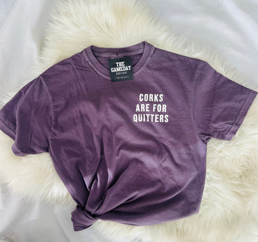 Corks are for Quitters Vintage T-shirt