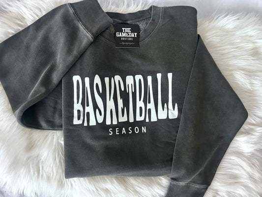 Basketball Season Vintage Sweatshirt