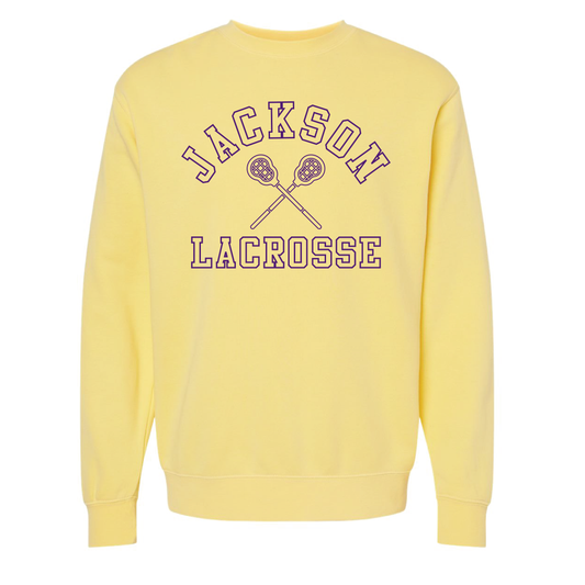 Jackson Lacrosse Vintage Yellow Sweatshirt PREORDER