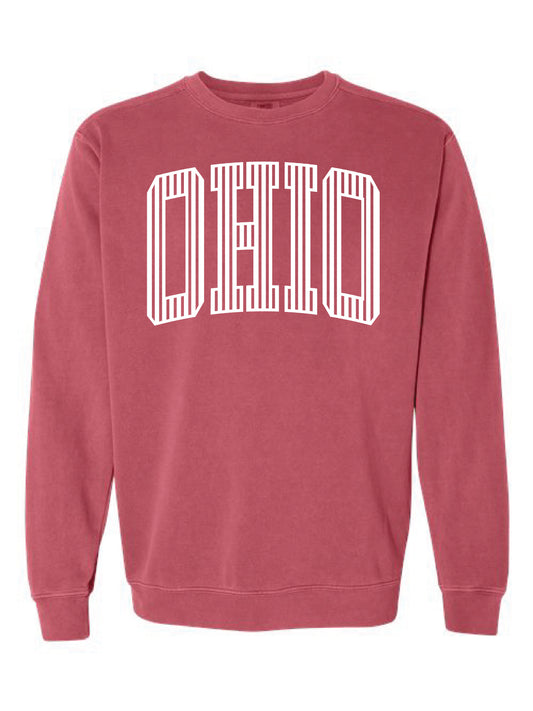 Ohio Stripe Sweatshirt PREORDER