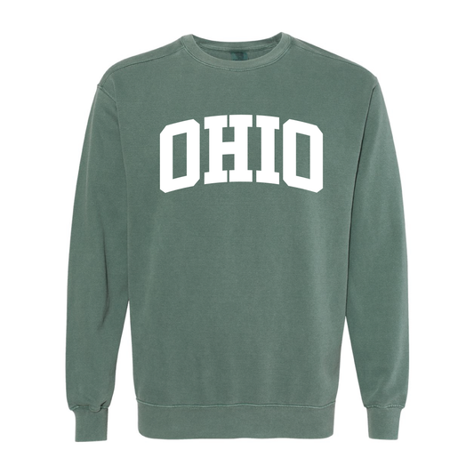 Ohio Arch Vintage Adult Sweatshirt Green PREORDER