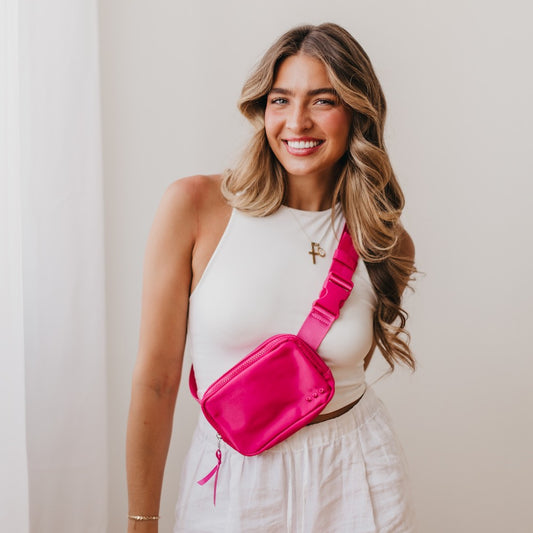 Fuchsia Belt Bag