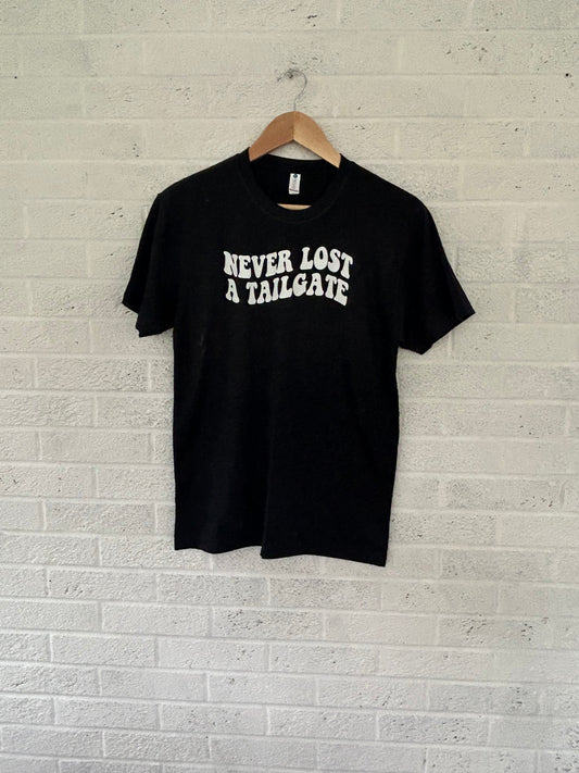 Never Lost a Tailgate Grey T-shirt (S)