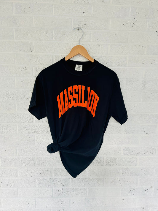 Massillon Arch Black Vintage T-shirt