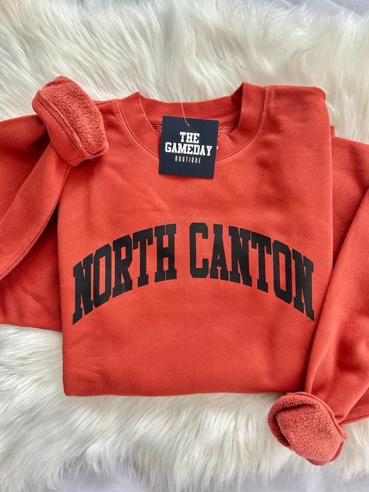 North Canton Arch Vintage Adult Sweatshirt