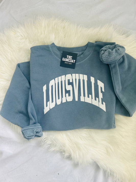 Louisville Arch Vintage Adult Sweatshirt