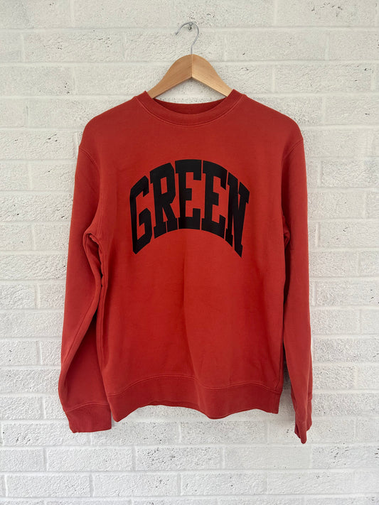 Green Arch Vintage Adult Sweatshirt