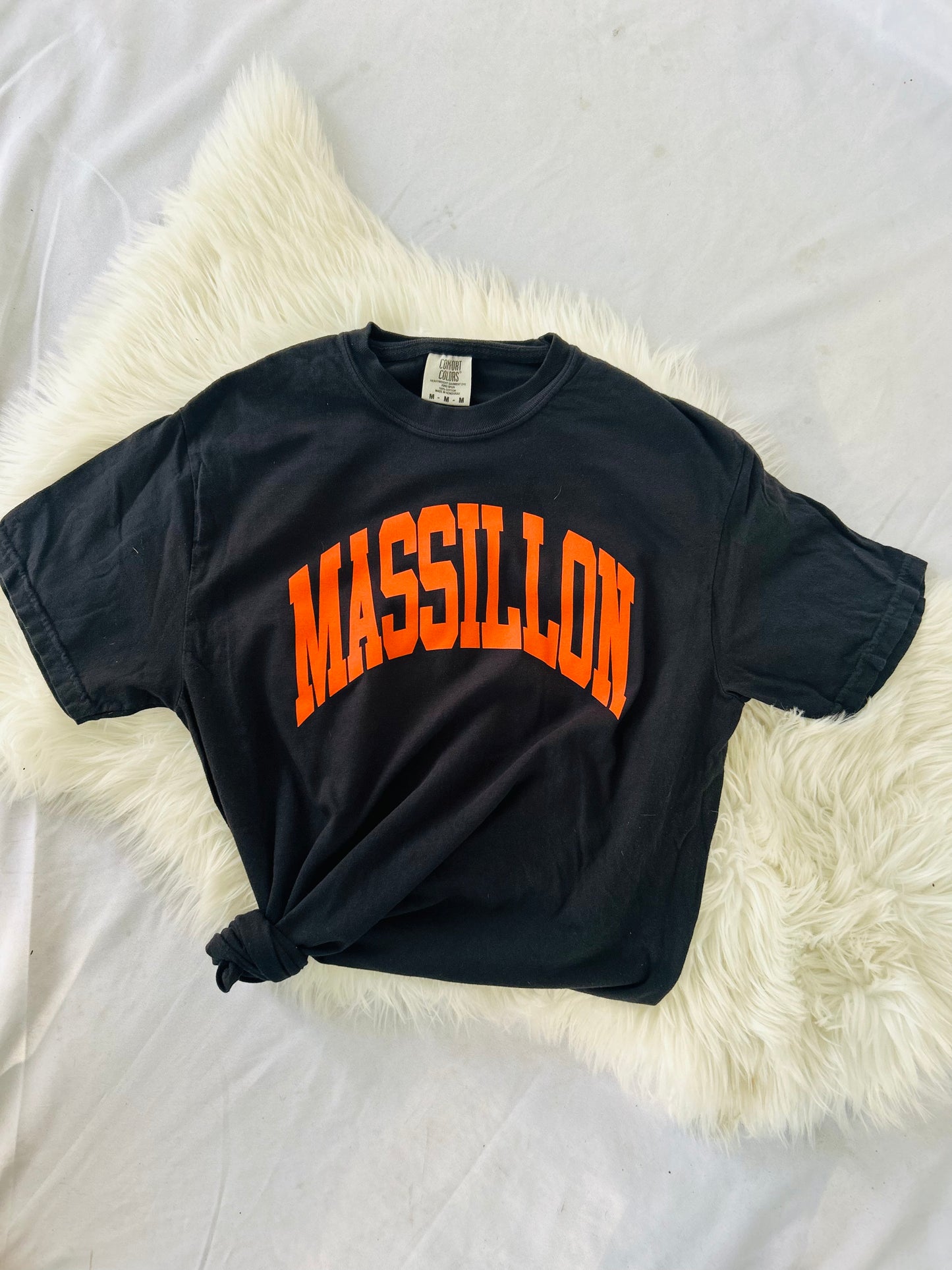 Massillon Arch Black Vintage T-shirt
