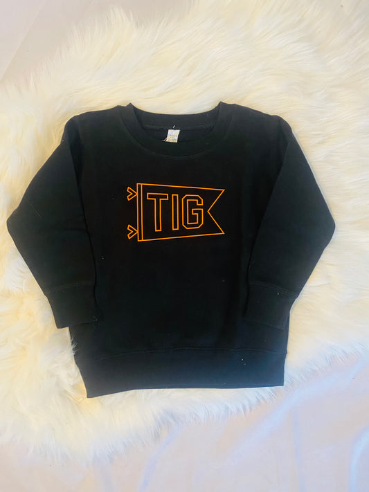 TIG Pennant Flag Kids Sweatshirt