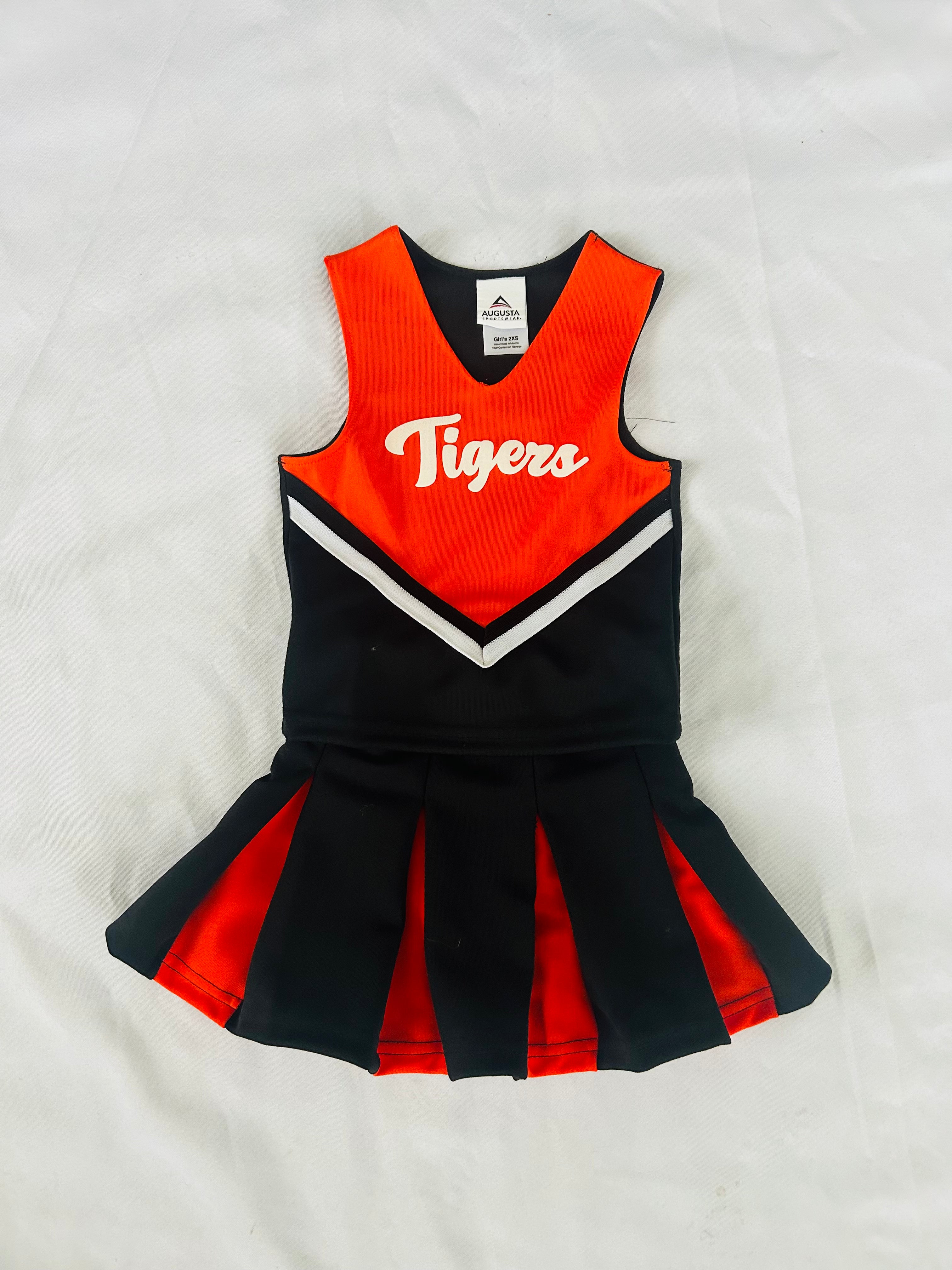 Girls Tigers Cheer Uniform – The Gameday Boutique
